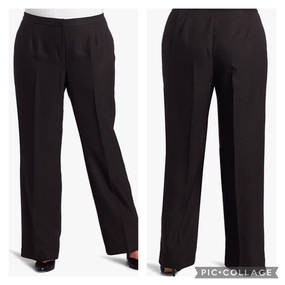 Tahari plus size NAVY & WHITE stripe pant suits - Picture 10 of 10